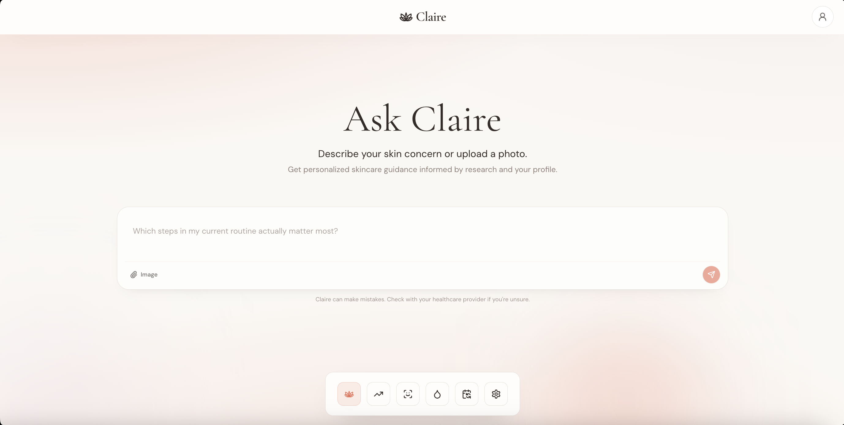 Claire product demo
